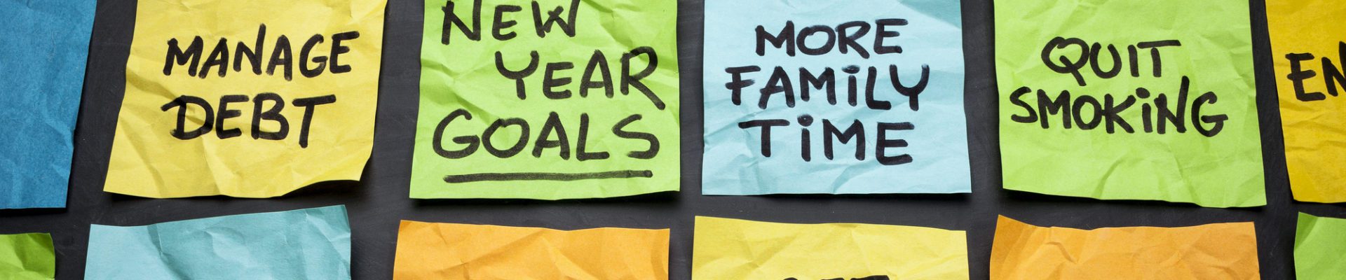 New Year's goals and resolutions