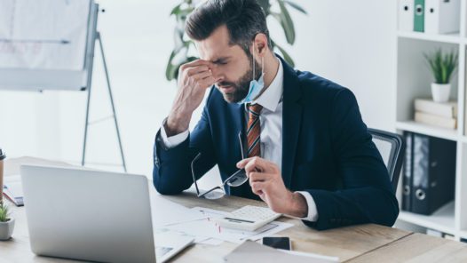 Stressed Businessman