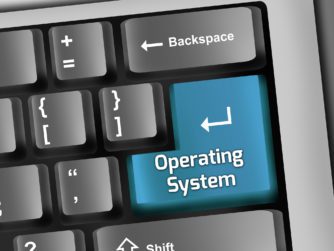 Operating System on keyboard