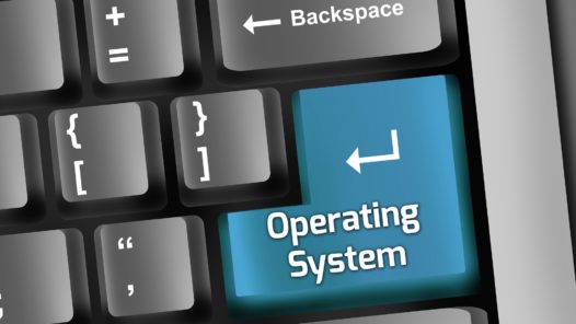 Operating System on keyboard